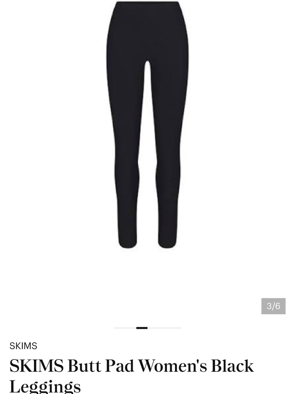 SKIMS BUTT ENCHANCING LEGGINGS - Picture 3 of 6